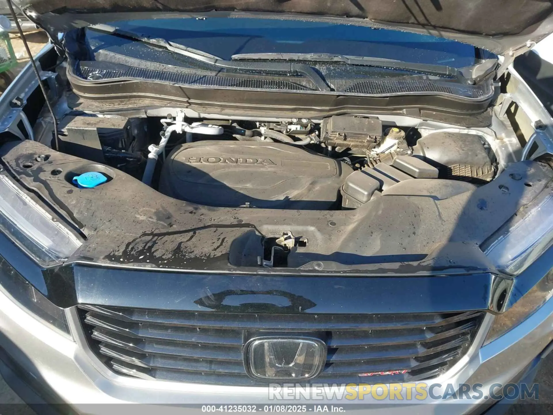 10 Фотография поврежденного автомобиля 5FPYK3F13NB003828 HONDA RIDGELINE 2022