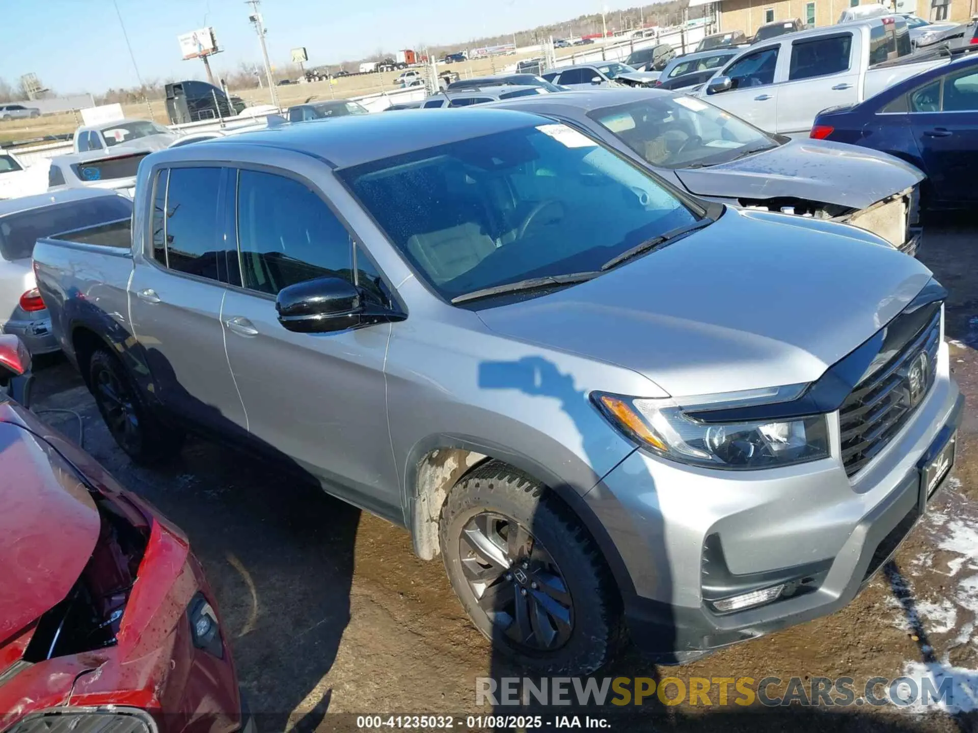 13 Фотография поврежденного автомобиля 5FPYK3F13NB003828 HONDA RIDGELINE 2022