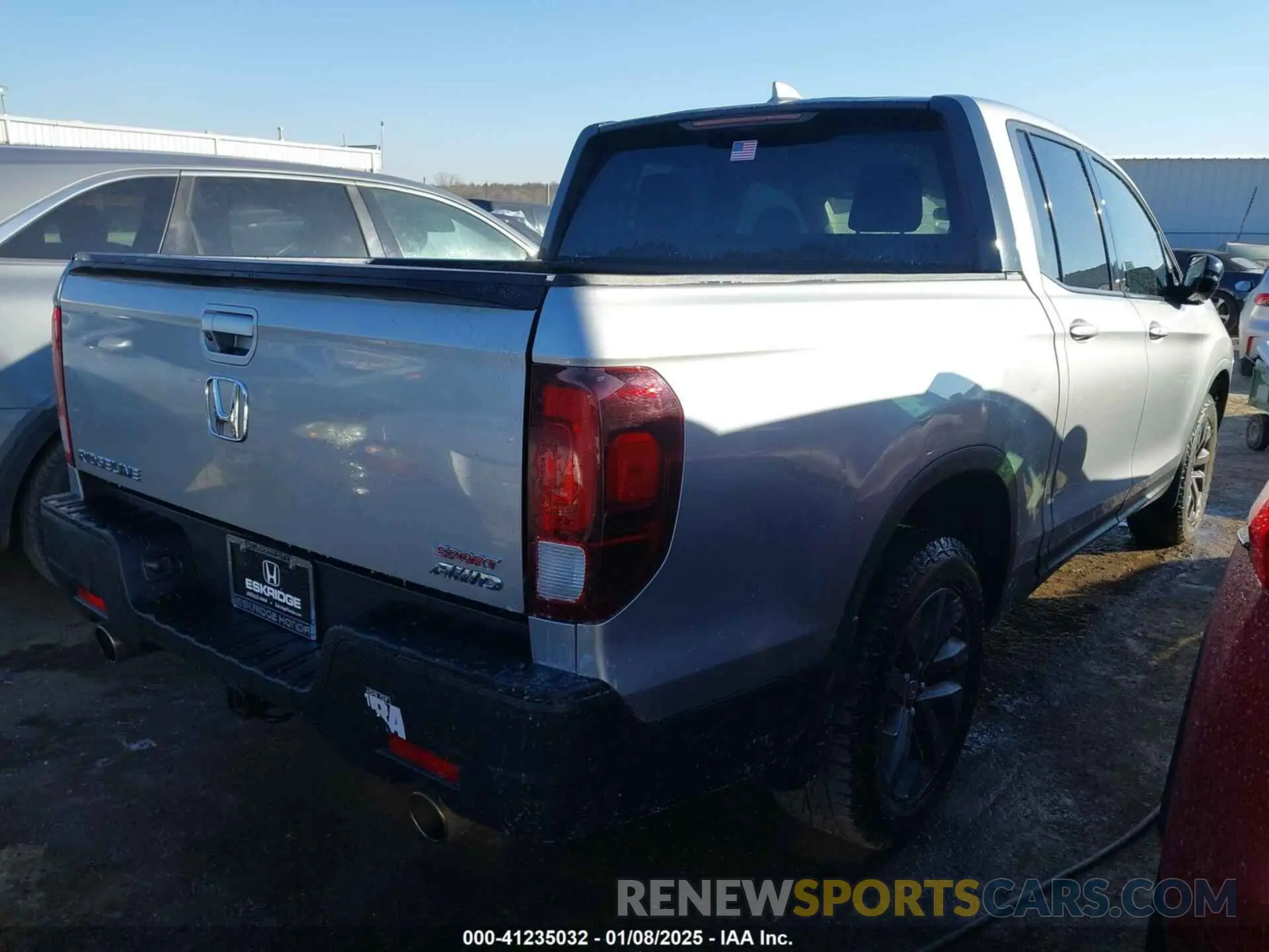 4 Фотография поврежденного автомобиля 5FPYK3F13NB003828 HONDA RIDGELINE 2022