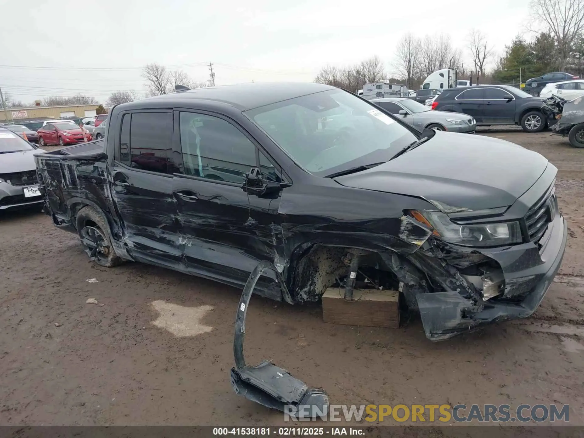 13 Фотография поврежденного автомобиля 5FPYK3F15NB010408 HONDA RIDGELINE 2022
