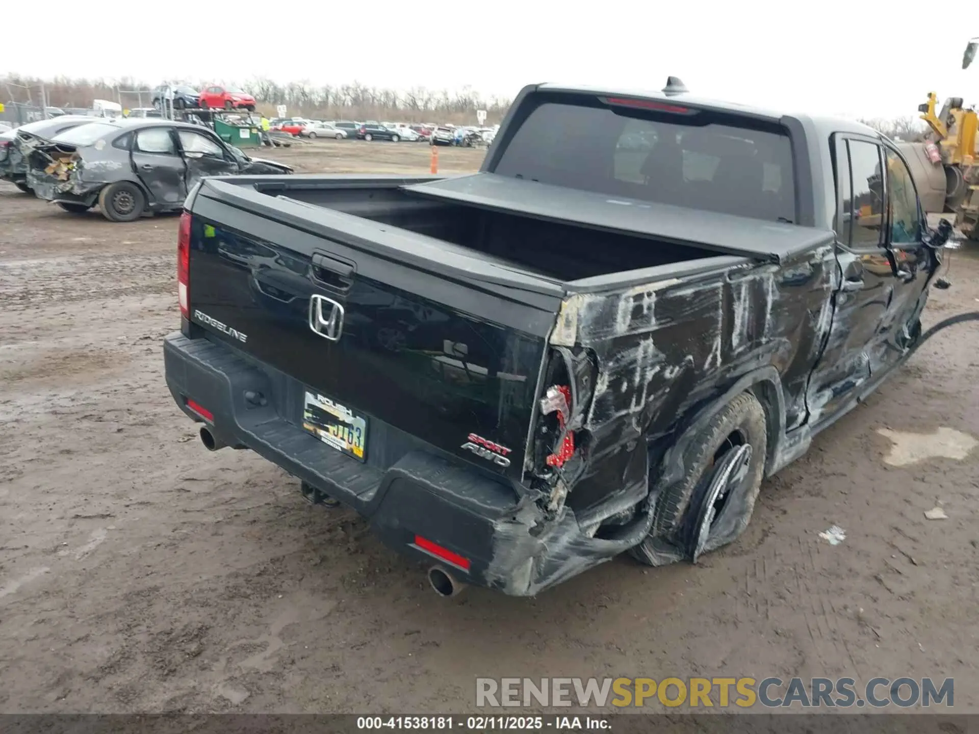 4 Фотография поврежденного автомобиля 5FPYK3F15NB010408 HONDA RIDGELINE 2022