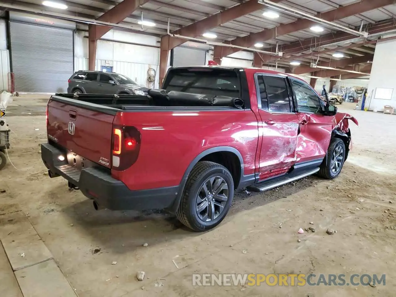 3 Photograph of a damaged car 5FPYK3F1XNB011974 HONDA RIDGELINE 2022