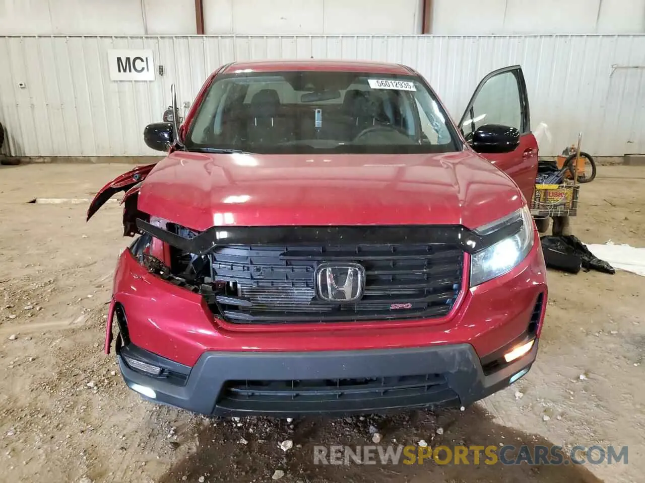 5 Photograph of a damaged car 5FPYK3F1XNB011974 HONDA RIDGELINE 2022
