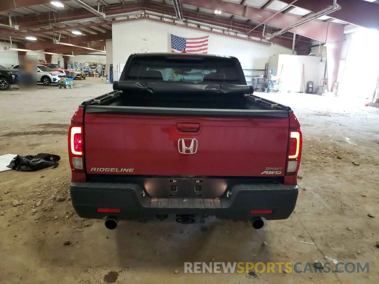 6 Photograph of a damaged car 5FPYK3F1XNB011974 HONDA RIDGELINE 2022