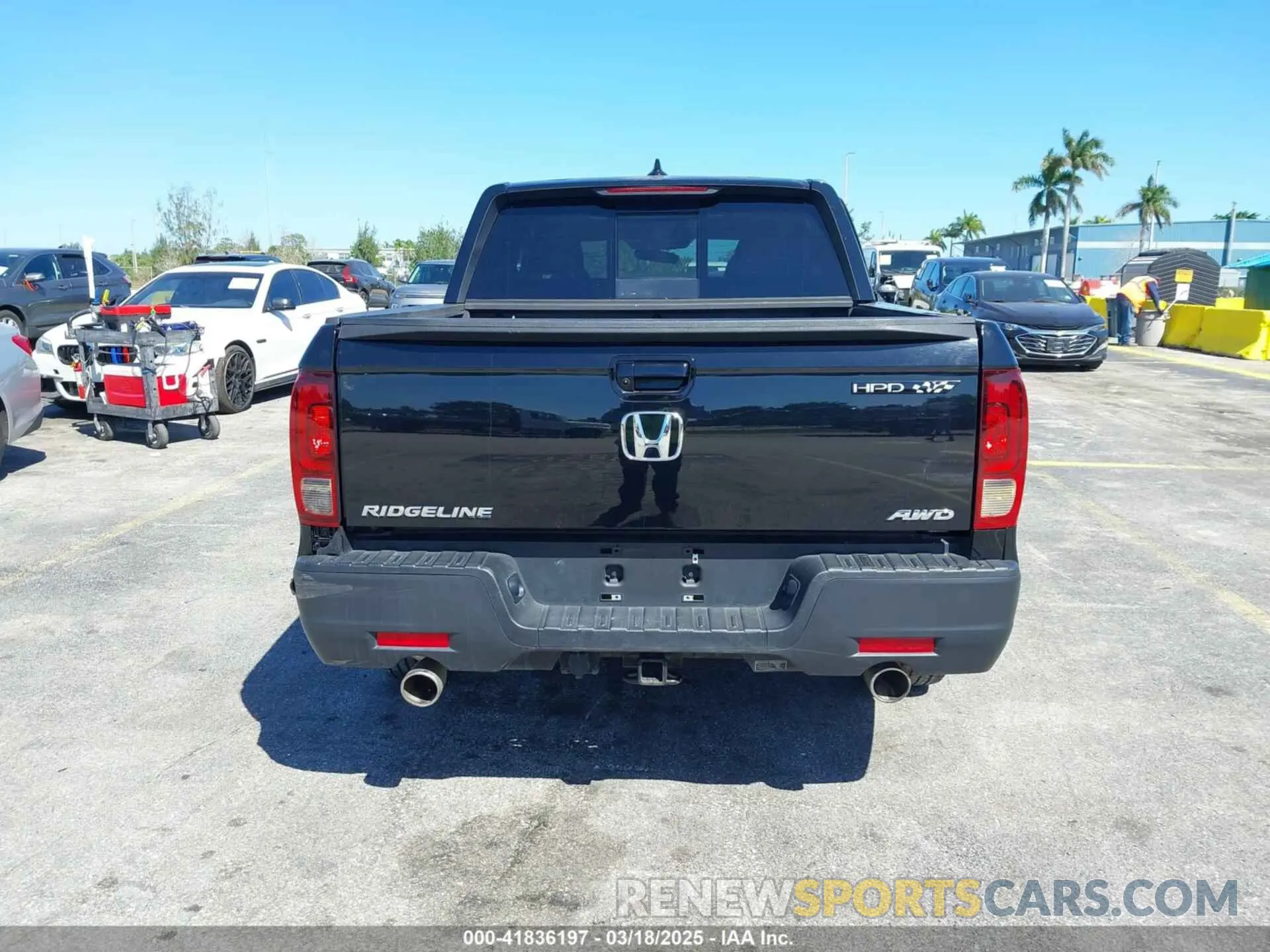 17 Фотография поврежденного автомобиля 5FPYK3F50NB016717 HONDA RIDGELINE 2022