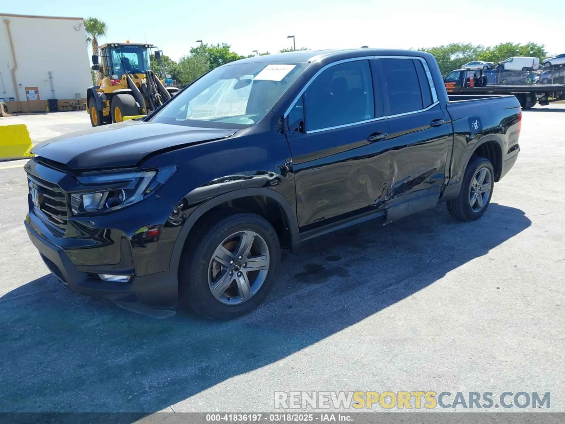 2 Фотография поврежденного автомобиля 5FPYK3F50NB016717 HONDA RIDGELINE 2022