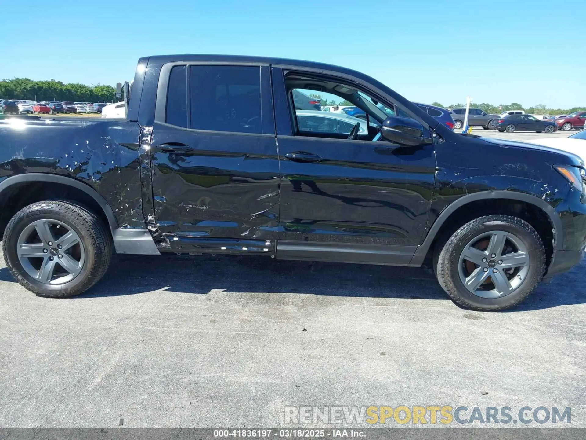 6 Фотография поврежденного автомобиля 5FPYK3F50NB016717 HONDA RIDGELINE 2022