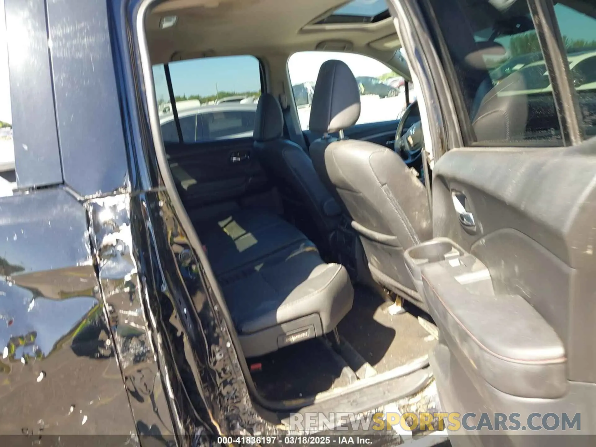 8 Фотография поврежденного автомобиля 5FPYK3F50NB016717 HONDA RIDGELINE 2022