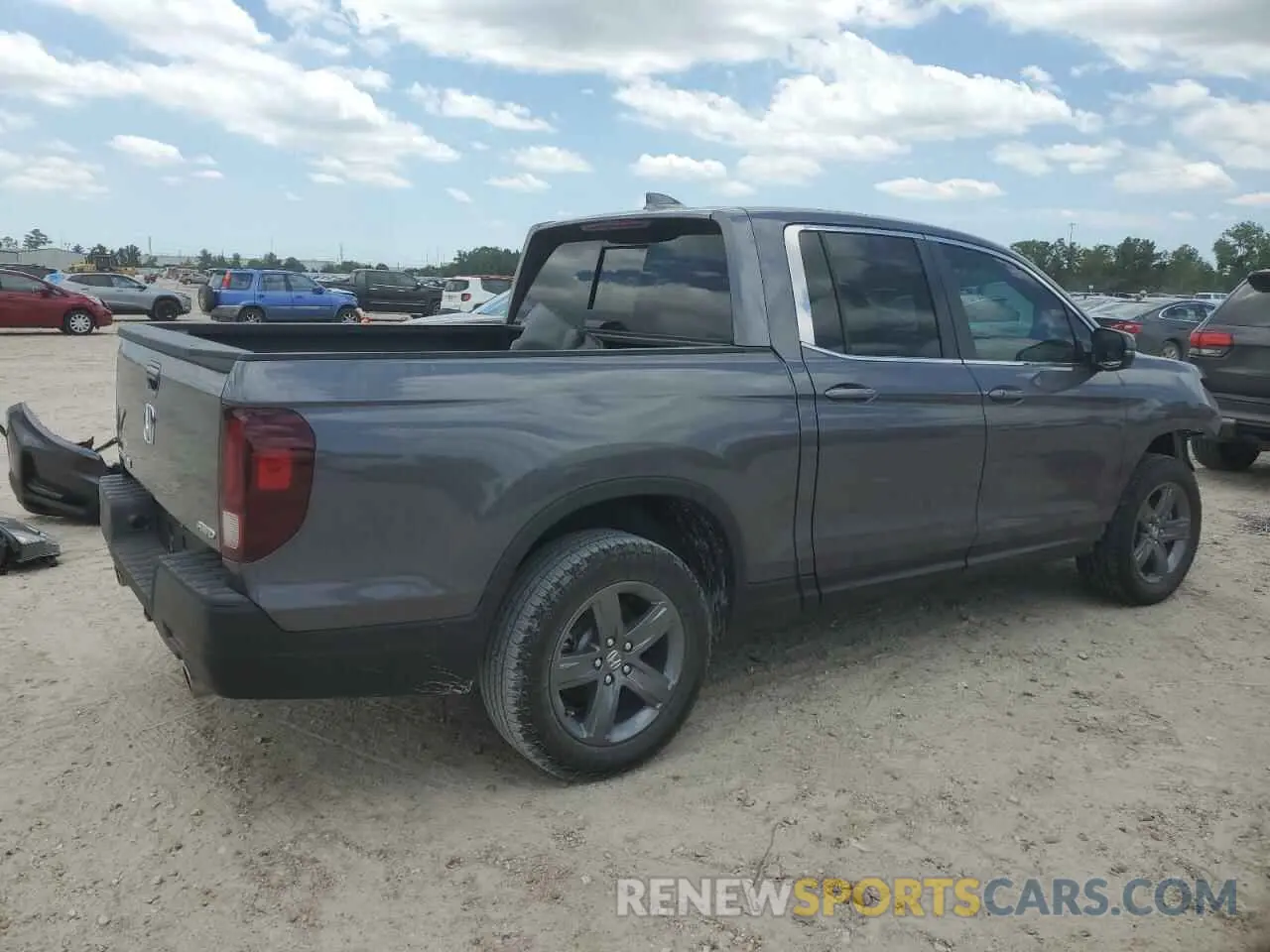 3 Photograph of a damaged car 5FPYK3F51NB013101 HONDA RIDGELINE 2022
