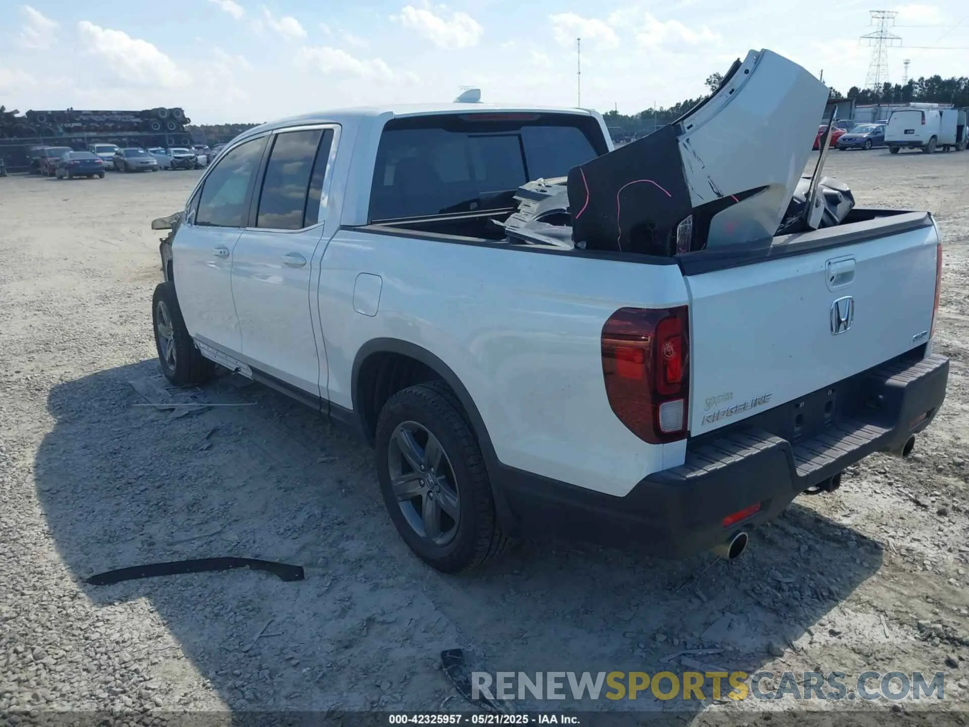 3 Фотография поврежденного автомобиля 5FPYK3F51NB025152 HONDA RIDGELINE 2022