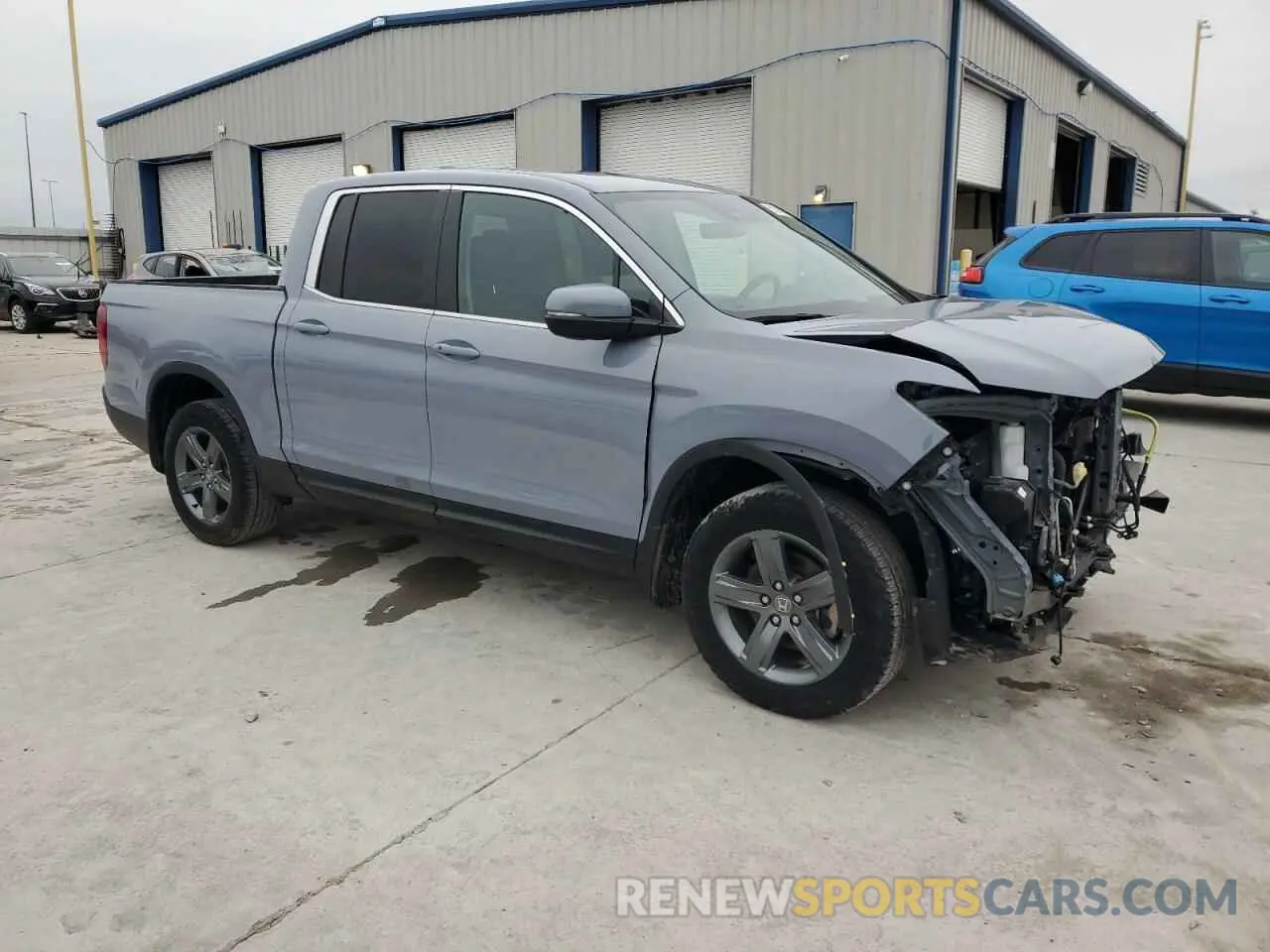4 Фотография поврежденного автомобиля 5FPYK3F54NB038946 HONDA RIDGELINE 2022
