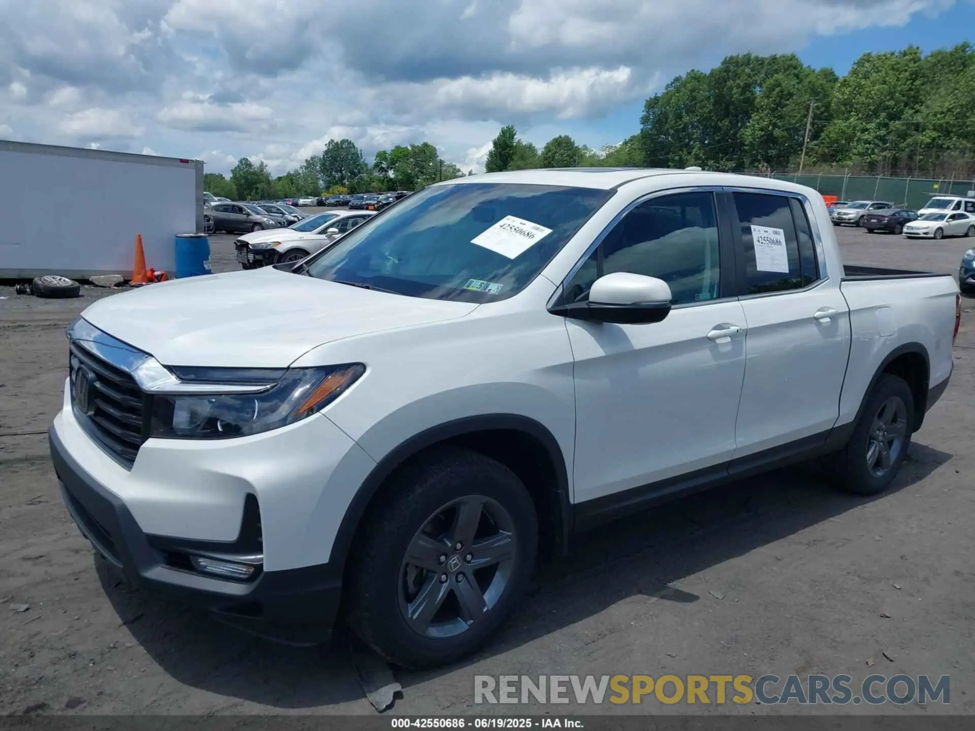 2 Фотография поврежденного автомобиля 5FPYK3F55NB005809 HONDA RIDGELINE 2022