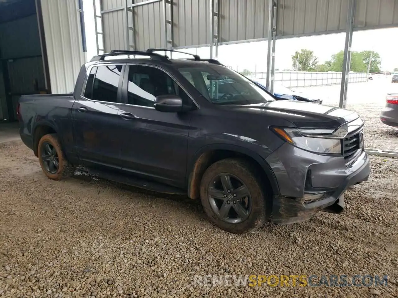 4 Фотография поврежденного автомобиля 5FPYK3F57NB026256 HONDA RIDGELINE 2022