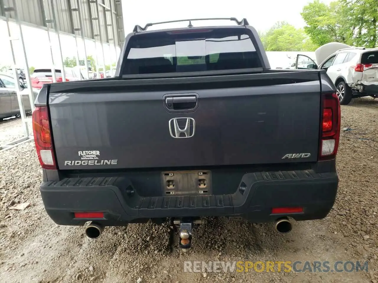 6 Фотография поврежденного автомобиля 5FPYK3F57NB026256 HONDA RIDGELINE 2022