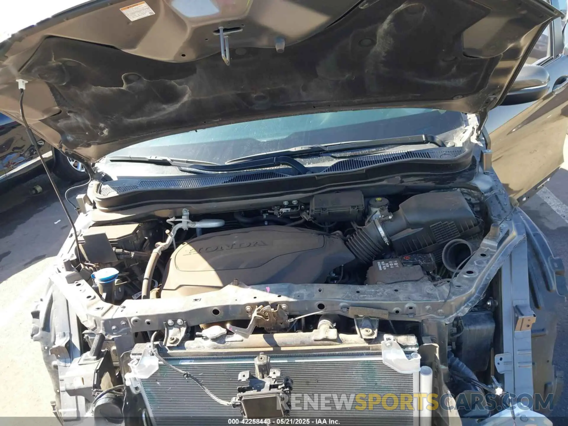 10 Фотография поврежденного автомобиля 5FPYK3F58NB007618 HONDA RIDGELINE 2022