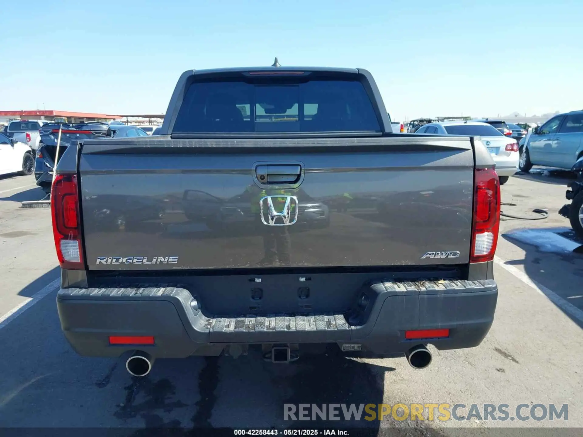 17 Фотография поврежденного автомобиля 5FPYK3F58NB007618 HONDA RIDGELINE 2022