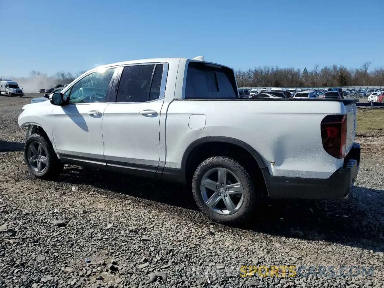 2 Фотография поврежденного автомобиля 5FPYK3F5XNB034173 HONDA RIDGELINE 2022