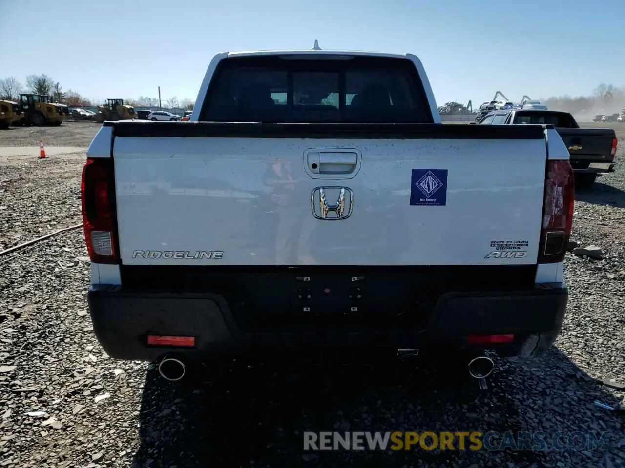 6 Фотография поврежденного автомобиля 5FPYK3F5XNB034173 HONDA RIDGELINE 2022