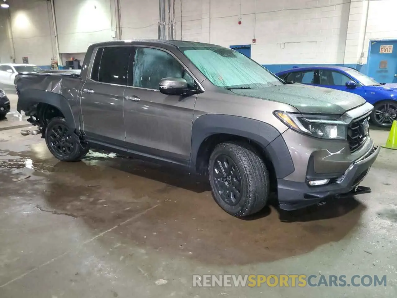 4 Фотография поврежденного автомобиля 5FPYK3F70NB032529 HONDA RIDGELINE 2022