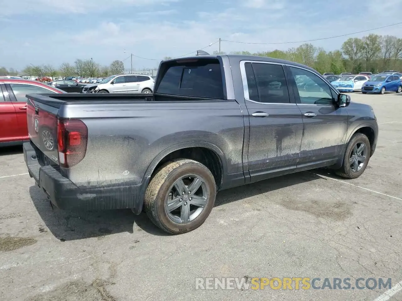 3 Фотография поврежденного автомобиля 5FPYK3F71NB017487 HONDA RIDGELINE 2022