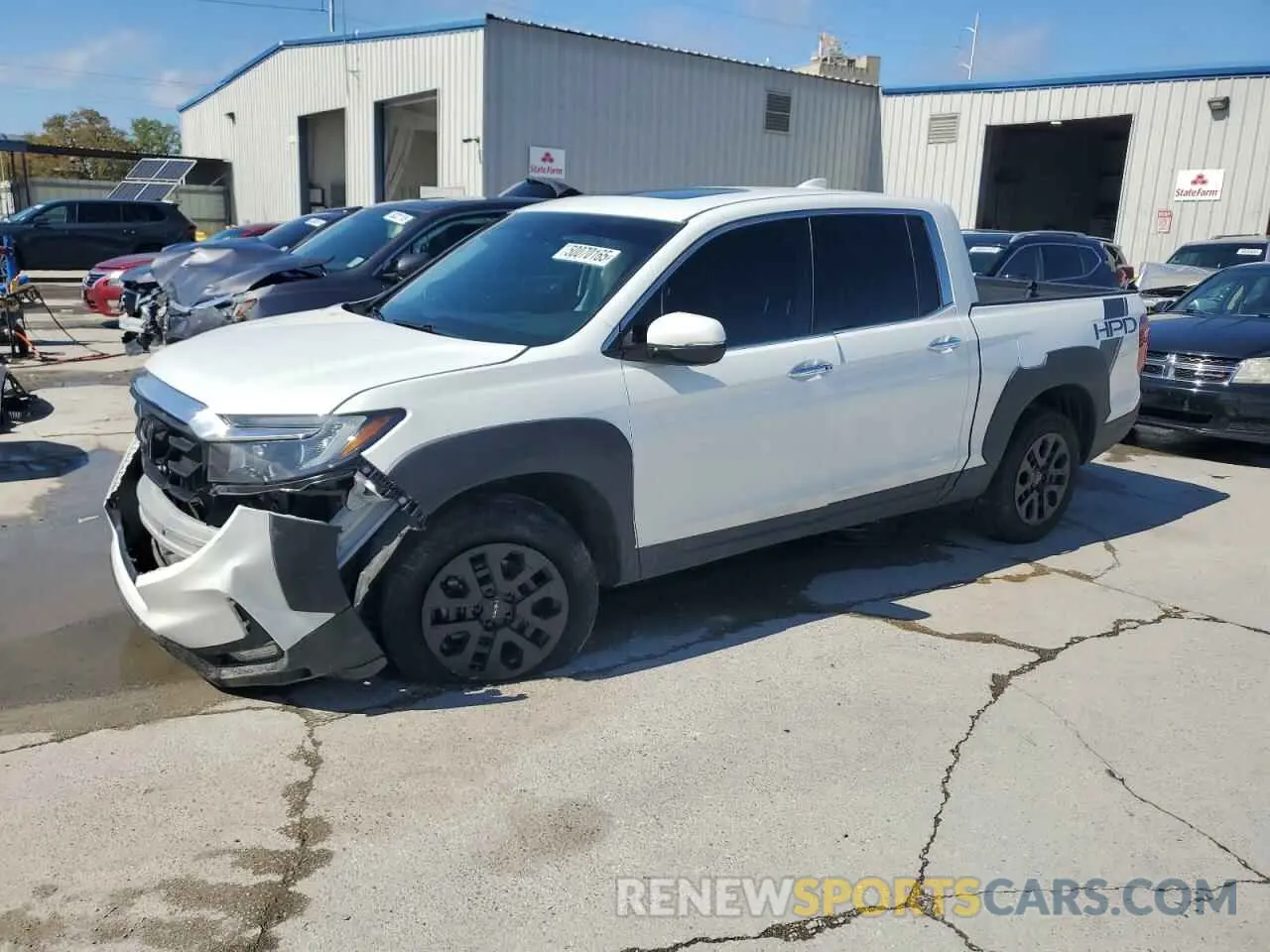 1 Фотография поврежденного автомобиля 5FPYK3F72NB018843 HONDA RIDGELINE 2022