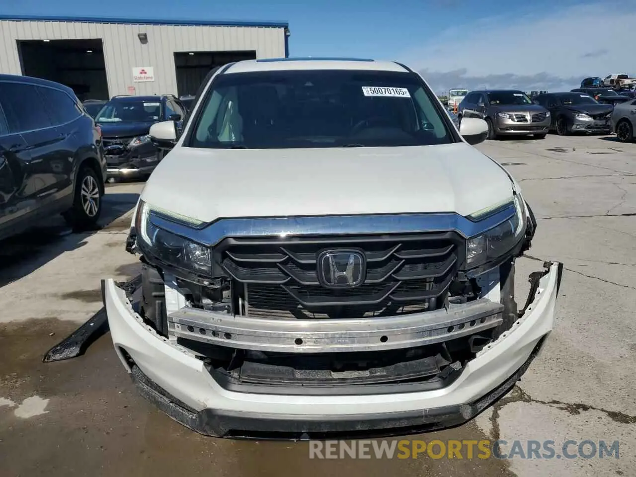 5 Фотография поврежденного автомобиля 5FPYK3F72NB018843 HONDA RIDGELINE 2022