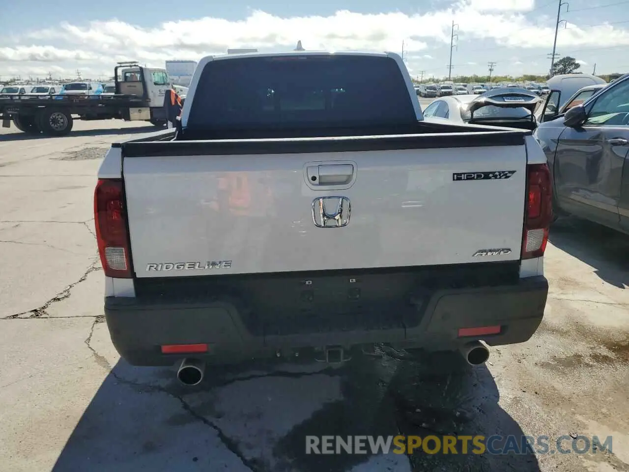 6 Фотография поврежденного автомобиля 5FPYK3F72NB018843 HONDA RIDGELINE 2022