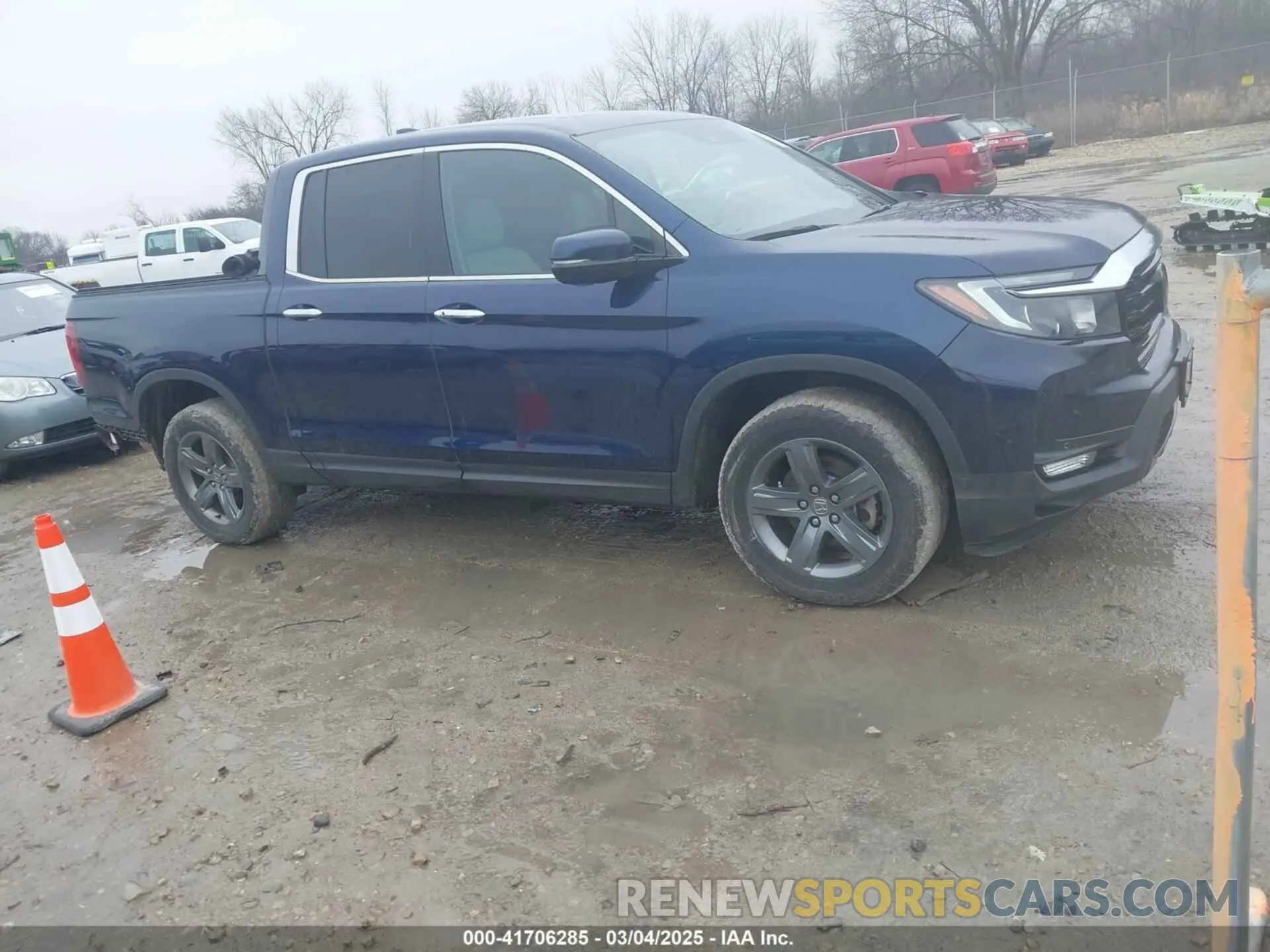 1 Photograph of a damaged car 5FPYK3F72NB036226 HONDA RIDGELINE 2022