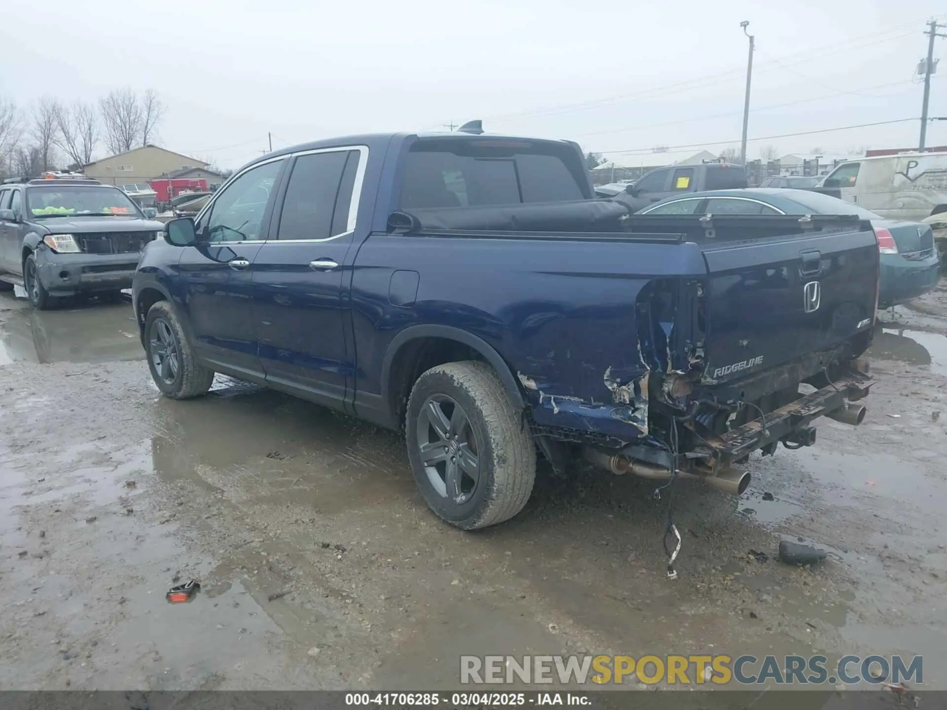 3 Photograph of a damaged car 5FPYK3F72NB036226 HONDA RIDGELINE 2022