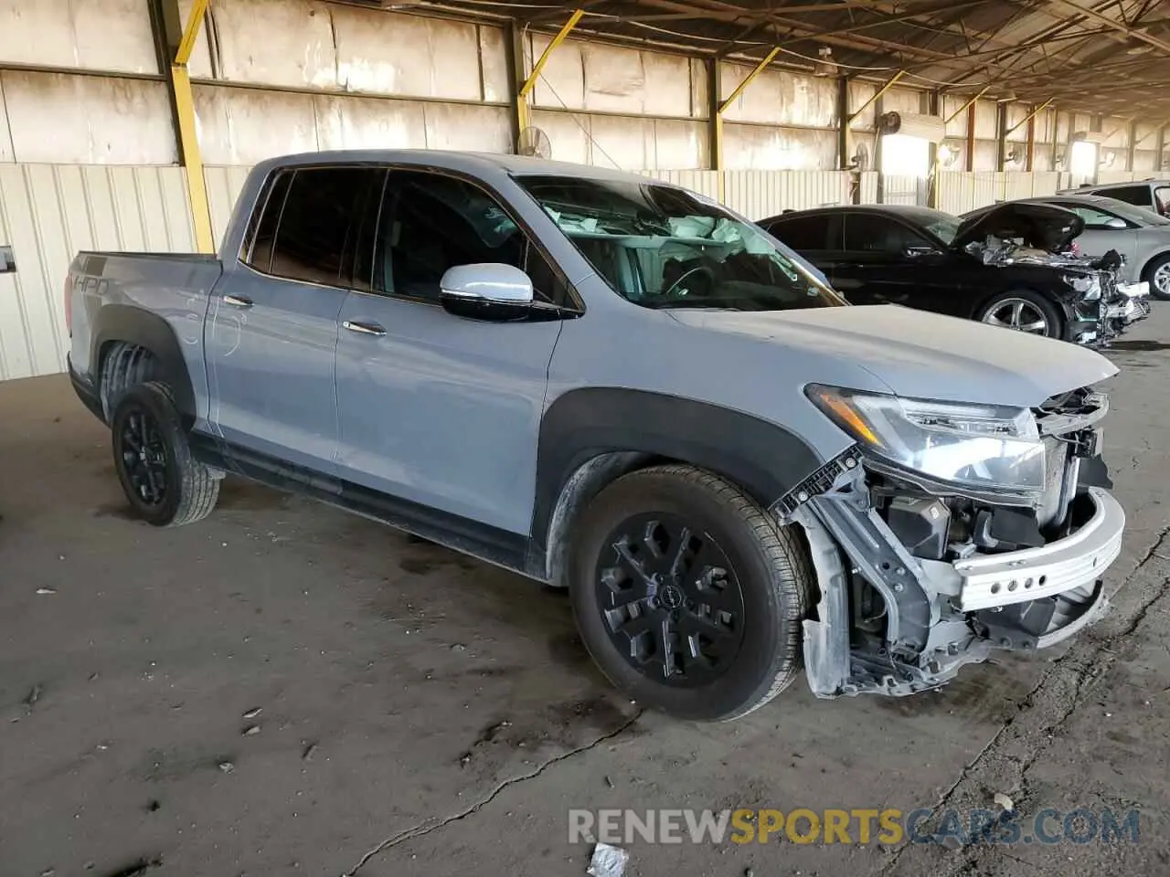 4 Photograph of a damaged car 5FPYK3F73NB019211 HONDA RIDGELINE 2022