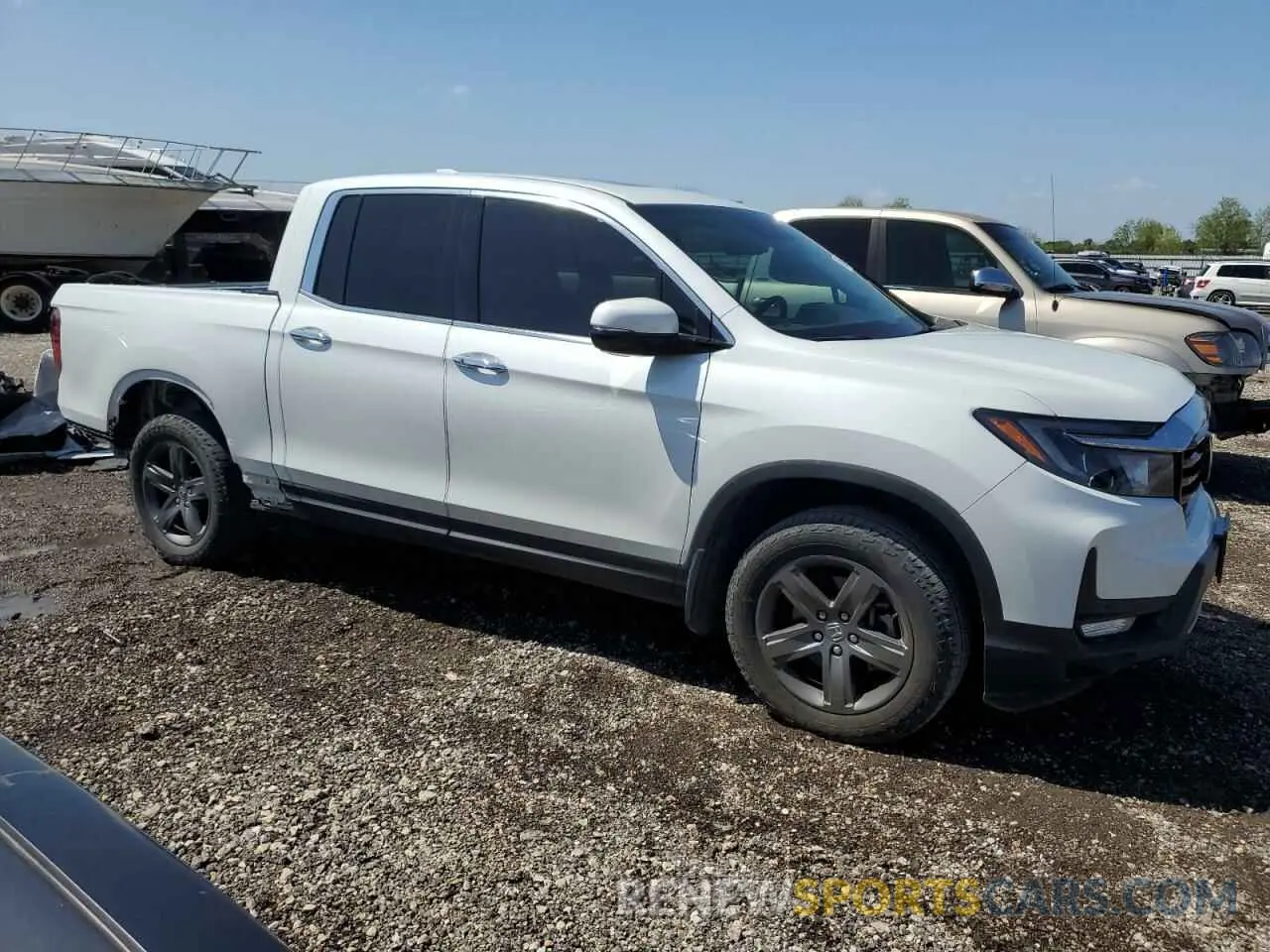 4 Фотография поврежденного автомобиля 5FPYK3F73NB022948 HONDA RIDGELINE 2022