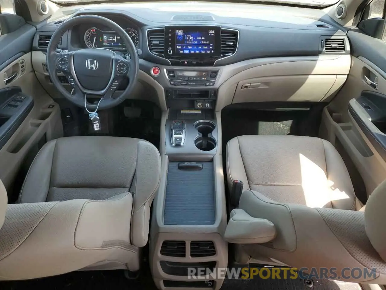 8 Фотография поврежденного автомобиля 5FPYK3F73NB022948 HONDA RIDGELINE 2022