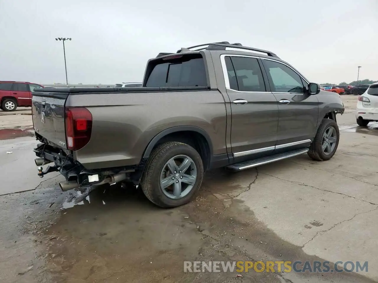 3 Photograph of a damaged car 5FPYK3F75NB000675 HONDA RIDGELINE 2022
