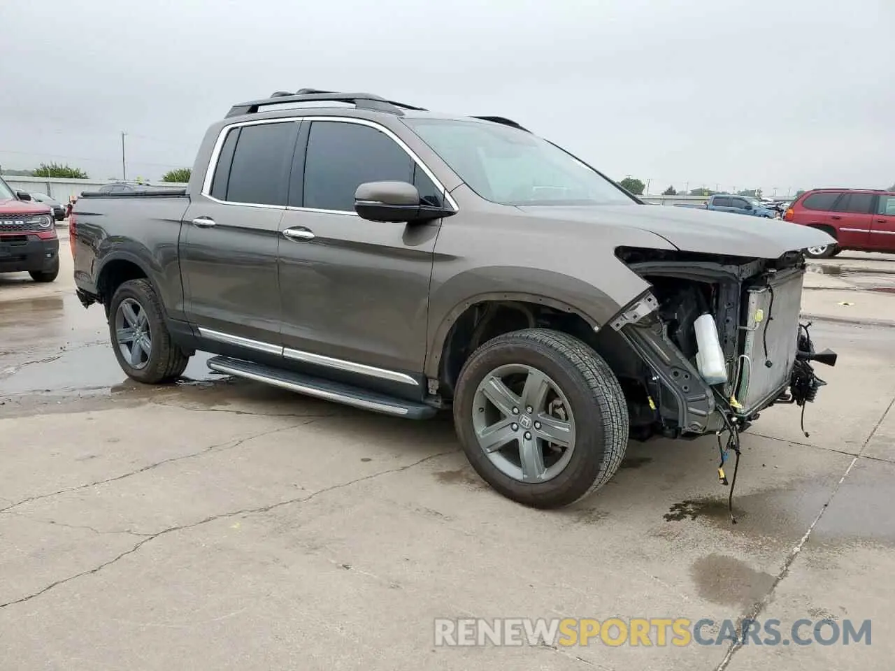 4 Photograph of a damaged car 5FPYK3F75NB000675 HONDA RIDGELINE 2022