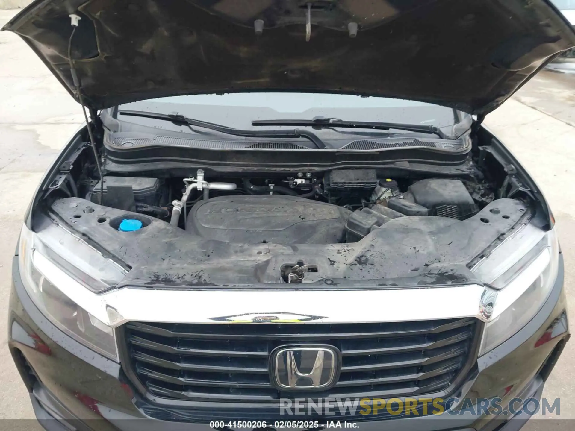10 Фотография поврежденного автомобиля 5FPYK3F75NB020036 HONDA RIDGELINE 2022