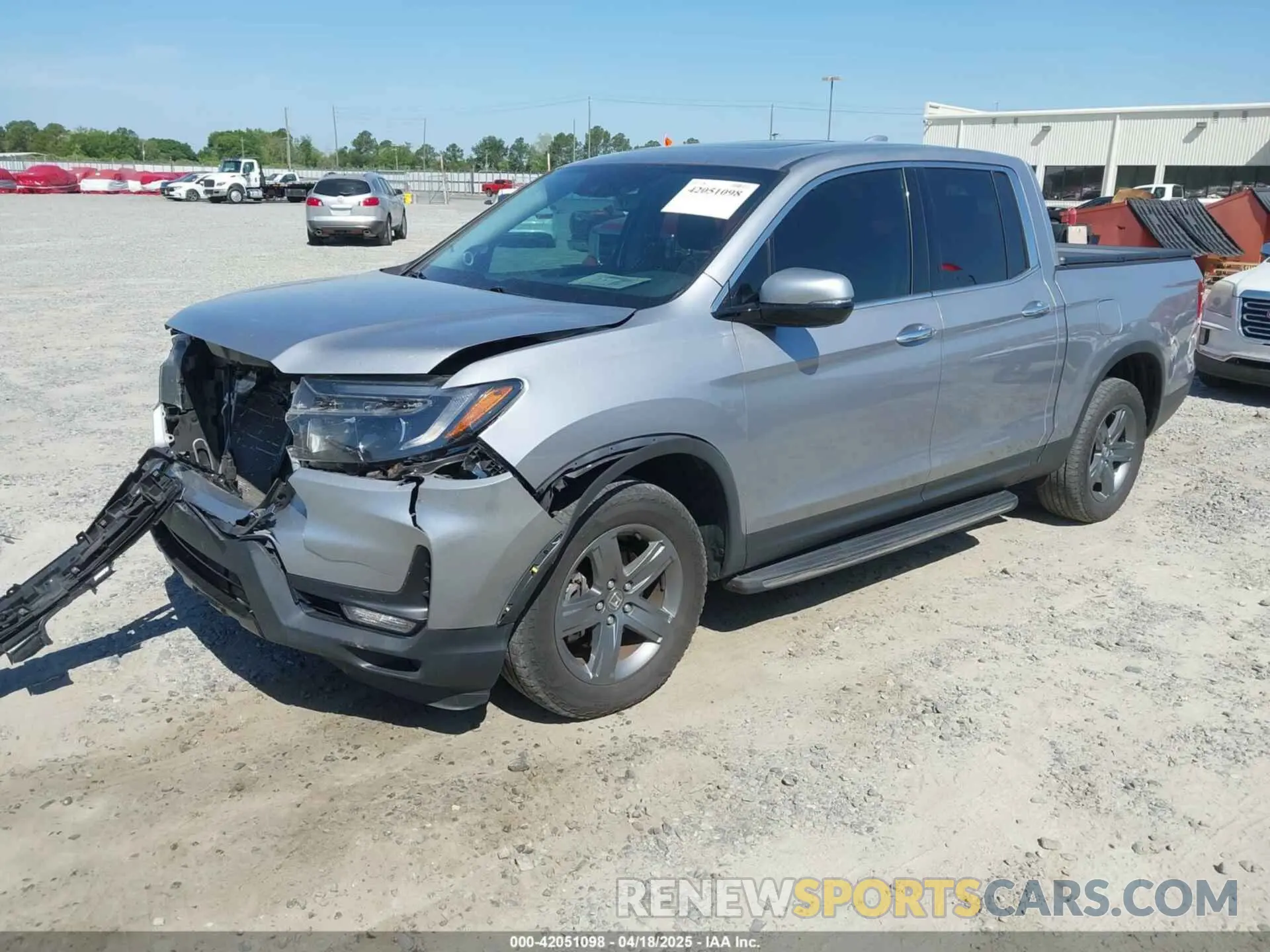 2 Фотография поврежденного автомобиля 5FPYK3F76NB008218 HONDA RIDGELINE 2022