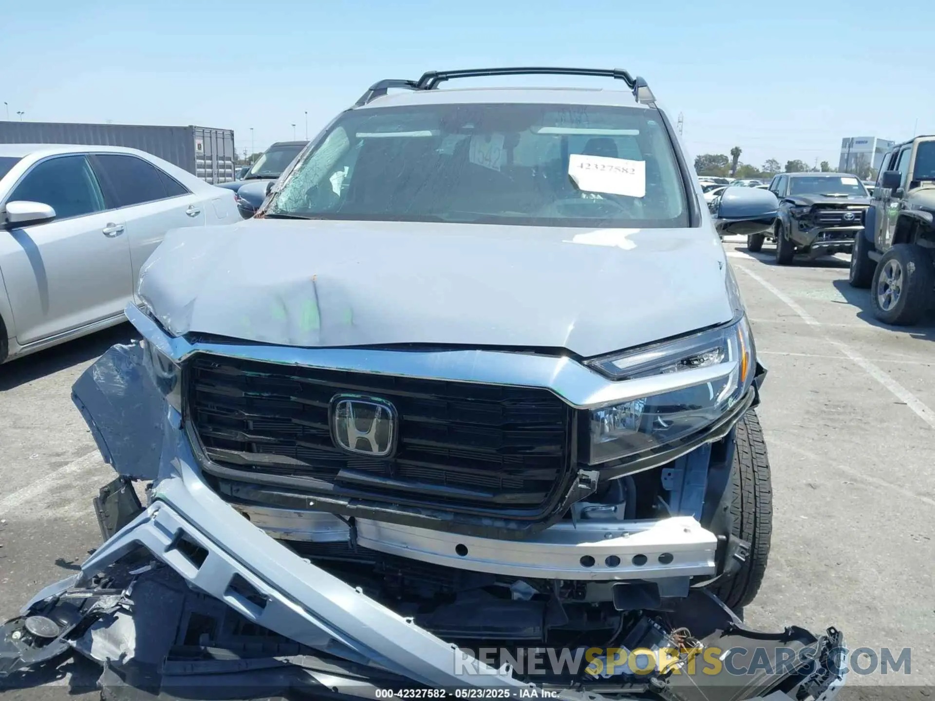 12 Фотография поврежденного автомобиля 5FPYK3F76NB019199 HONDA RIDGELINE 2022