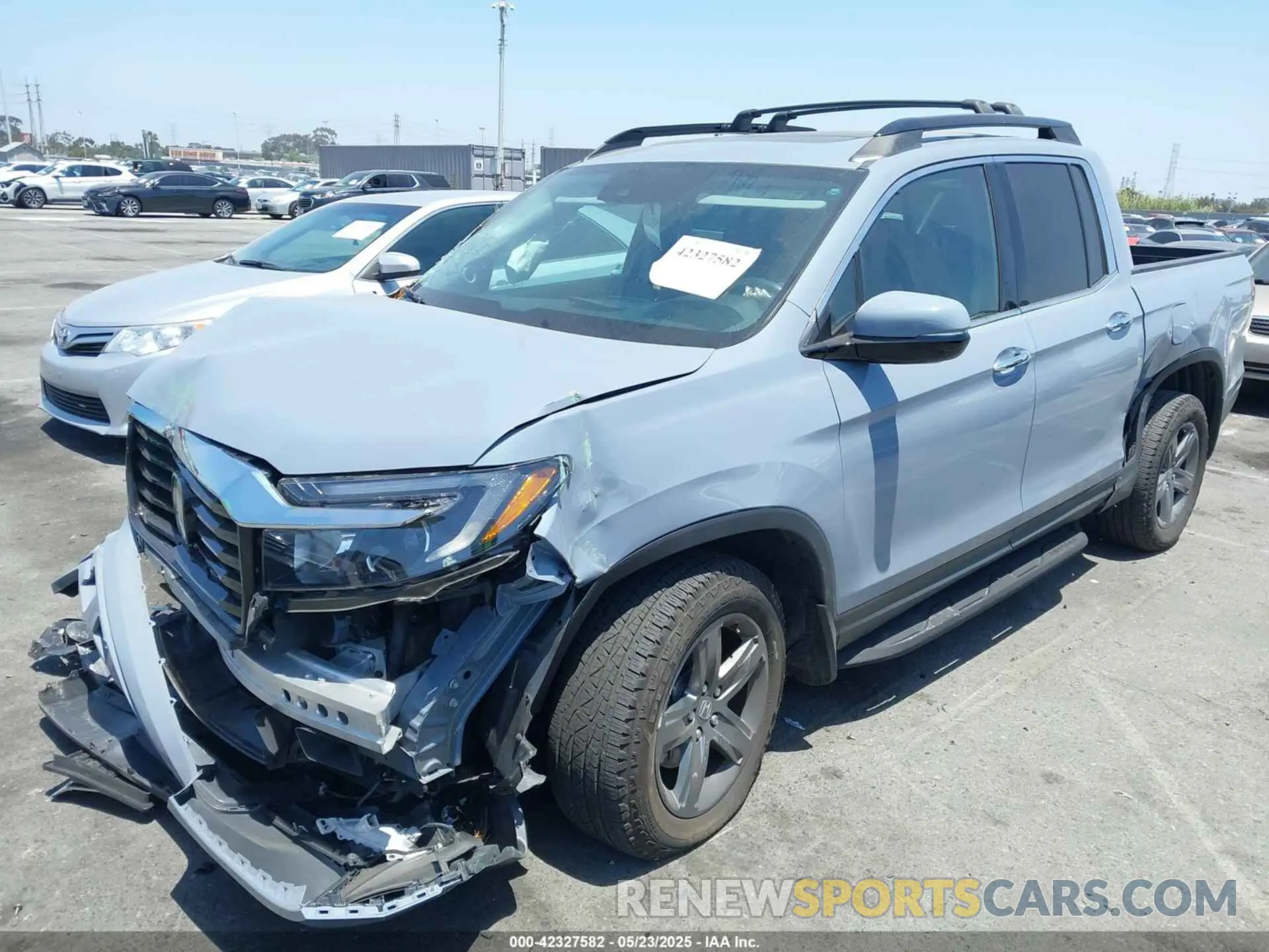 2 Фотография поврежденного автомобиля 5FPYK3F76NB019199 HONDA RIDGELINE 2022