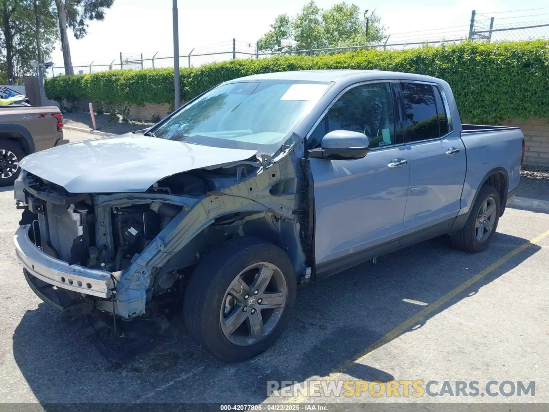 2 Фотография поврежденного автомобиля 5FPYK3F78NB028776 HONDA RIDGELINE 2022