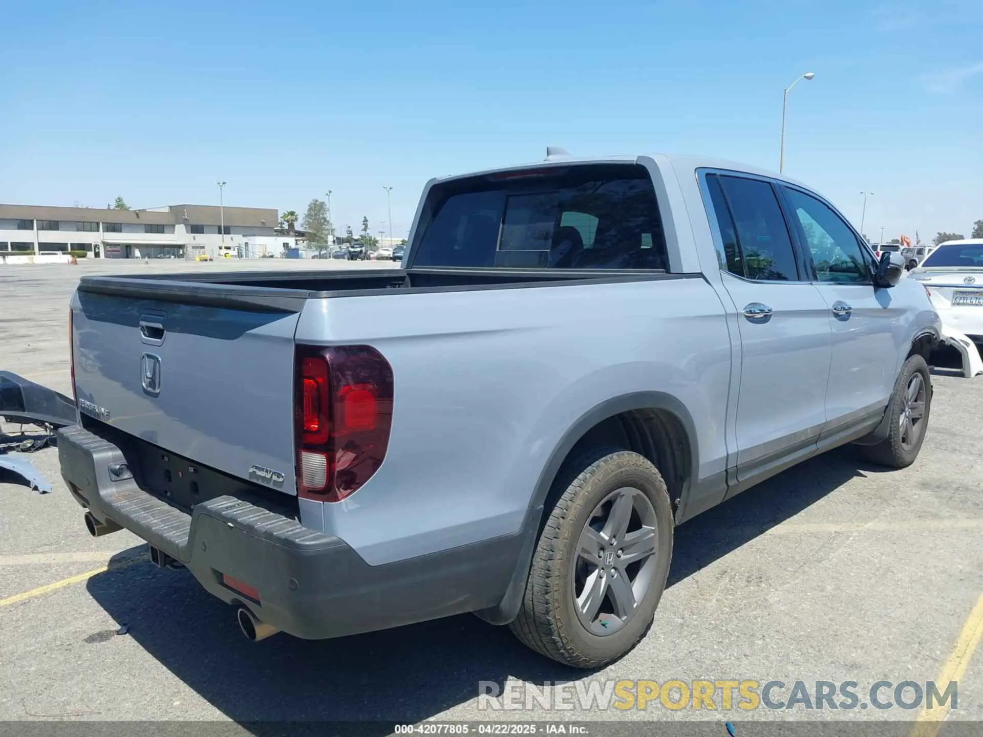 4 Фотография поврежденного автомобиля 5FPYK3F78NB028776 HONDA RIDGELINE 2022