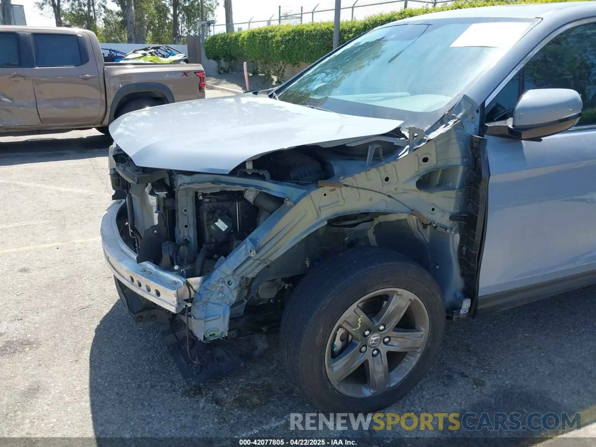 6 Фотография поврежденного автомобиля 5FPYK3F78NB028776 HONDA RIDGELINE 2022