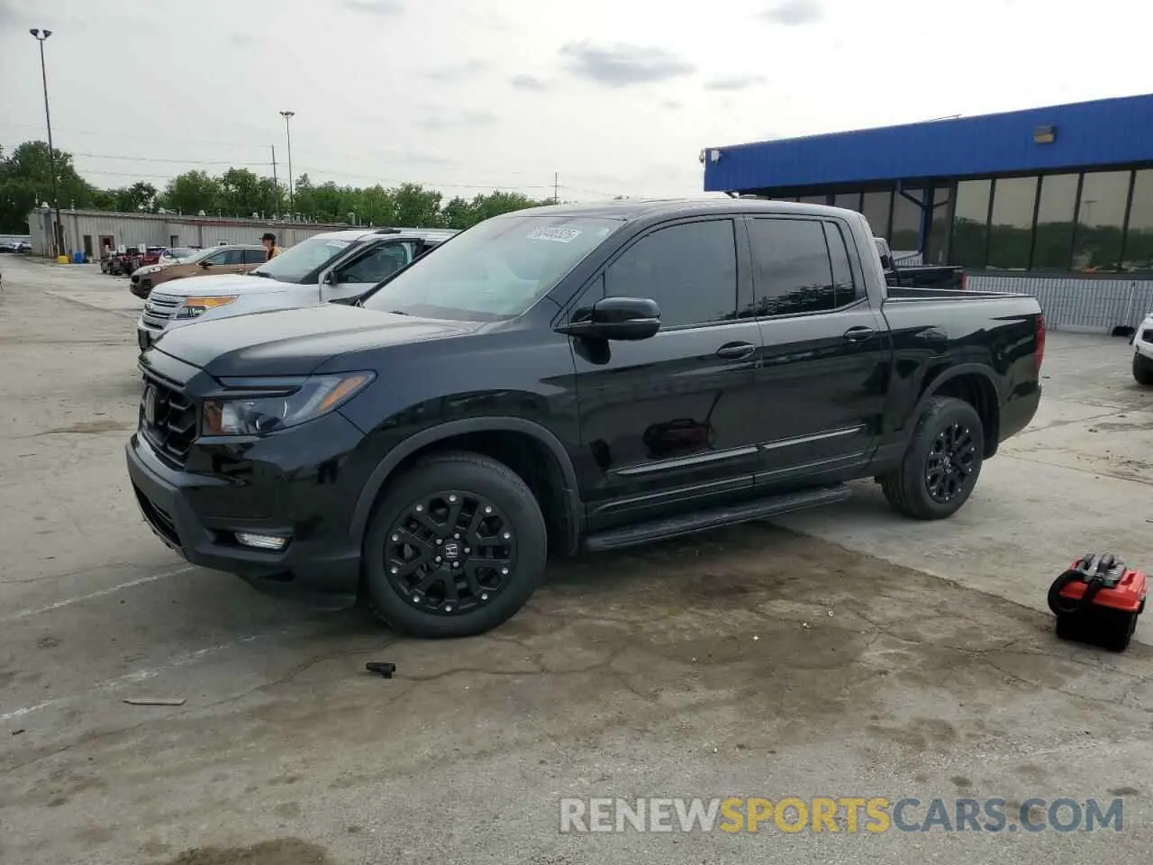 1 Photograph of a damaged car 5FPYK3F79NB010478 HONDA RIDGELINE 2022