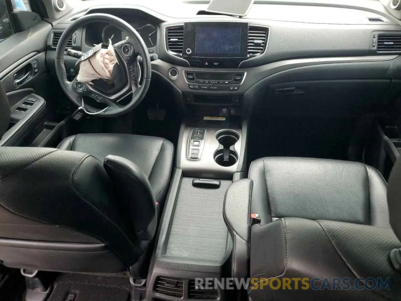 8 Photograph of a damaged car 5FPYK3F7XNB002065 HONDA RIDGELINE 2022