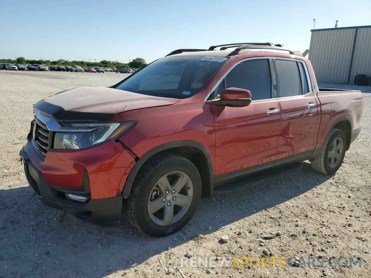 1 Photograph of a damaged car 5FPYK3F7XNB005208 HONDA RIDGELINE 2022