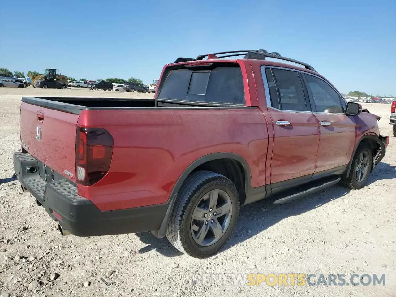 3 Photograph of a damaged car 5FPYK3F7XNB005208 HONDA RIDGELINE 2022