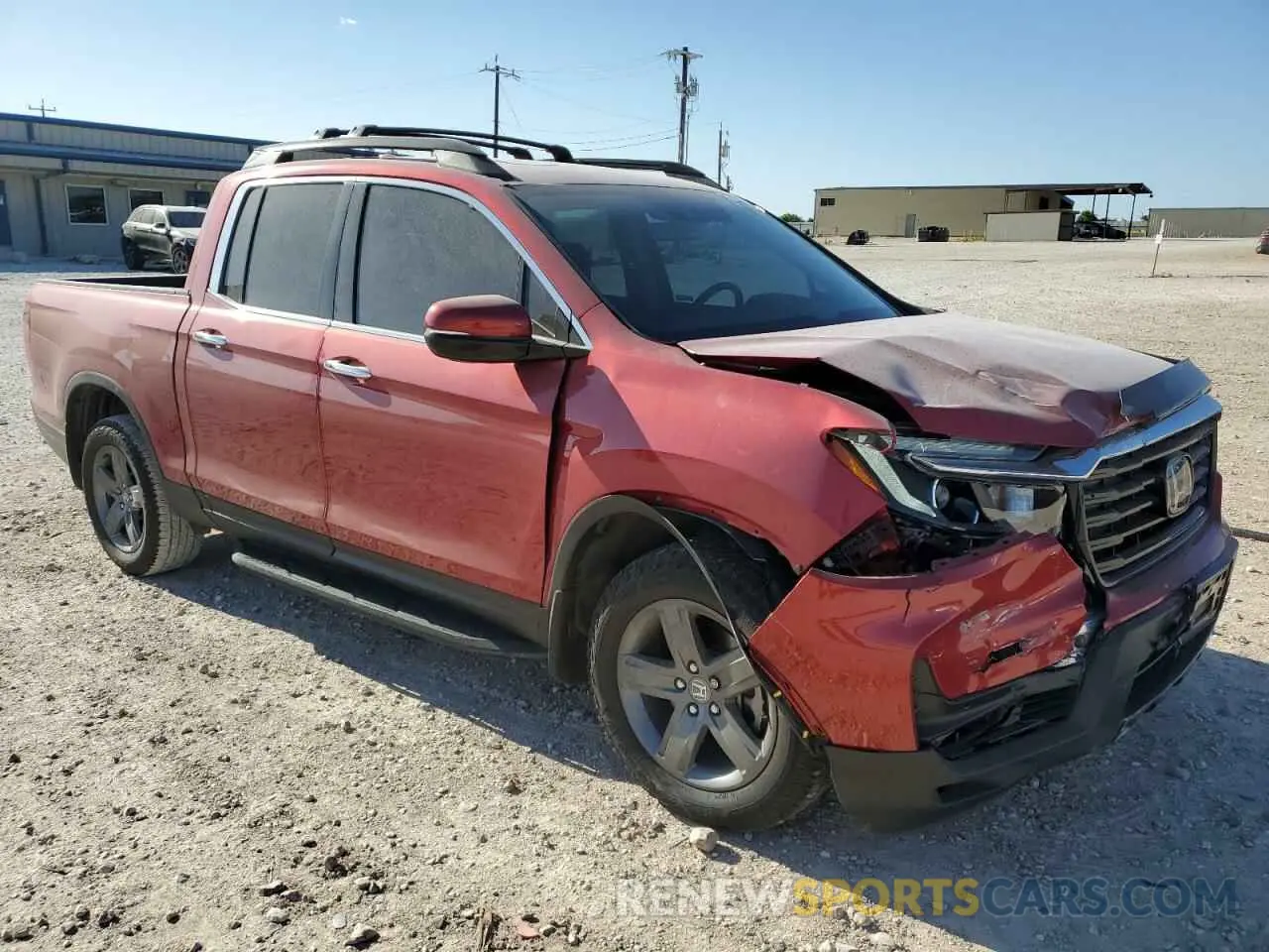 4 Photograph of a damaged car 5FPYK3F7XNB005208 HONDA RIDGELINE 2022