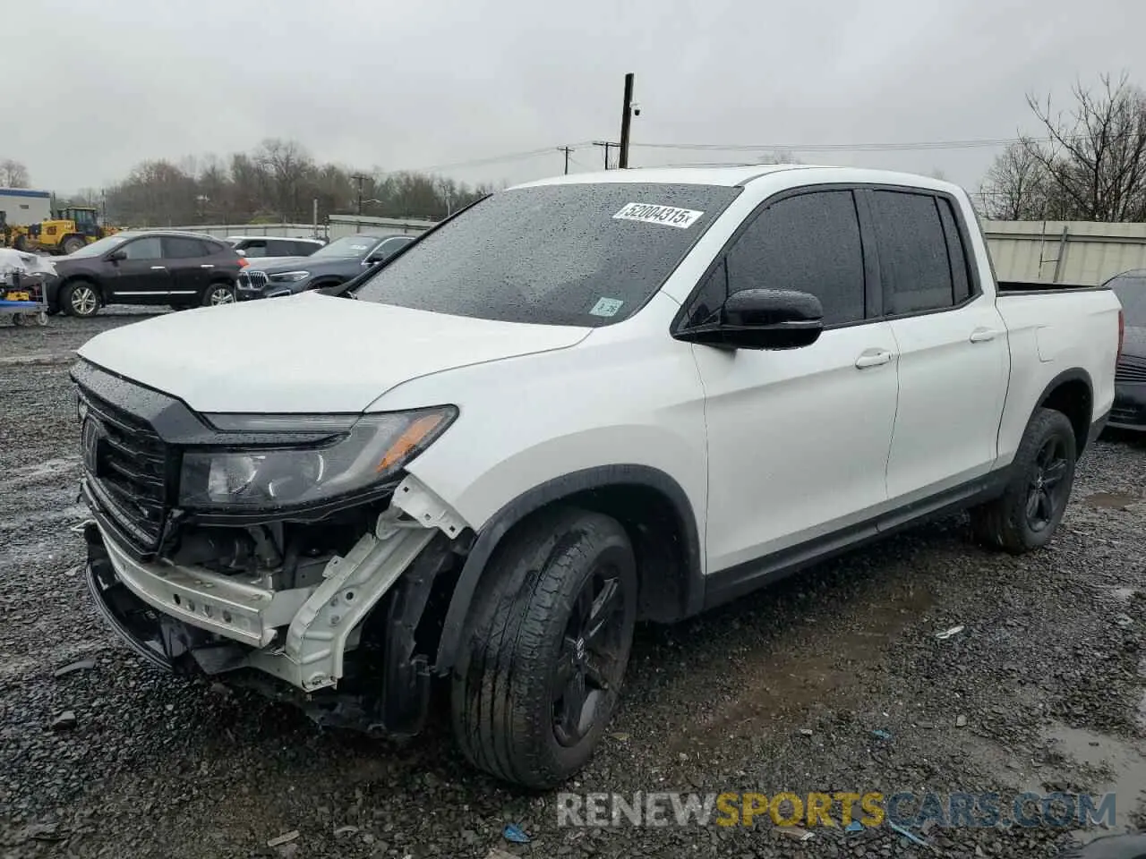 1 Photograph of a damaged car 5FPYK3F80NB014766 HONDA RIDGELINE 2022