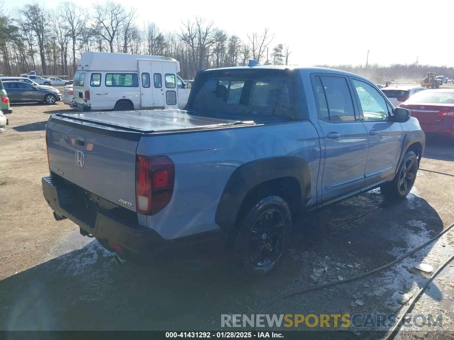 4 Фотография поврежденного автомобиля 5FPYK3F80NB021751 HONDA RIDGELINE 2022