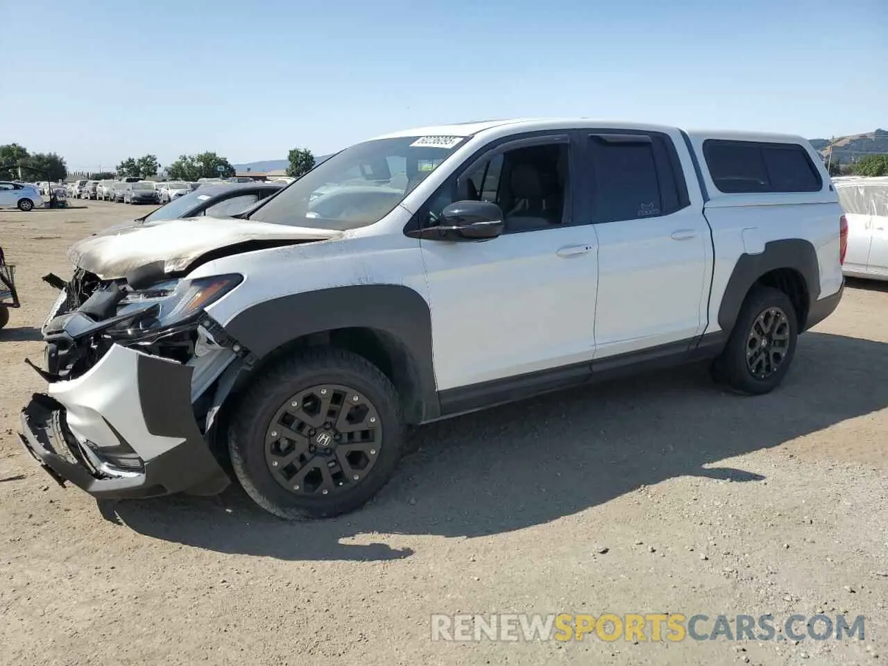 1 Photograph of a damaged car 5FPYK3F83NB027401 HONDA RIDGELINE 2022