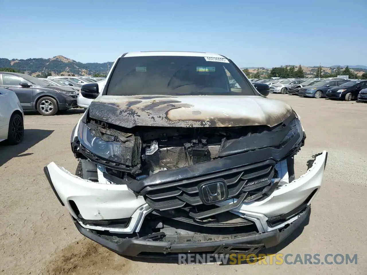 5 Photograph of a damaged car 5FPYK3F83NB027401 HONDA RIDGELINE 2022